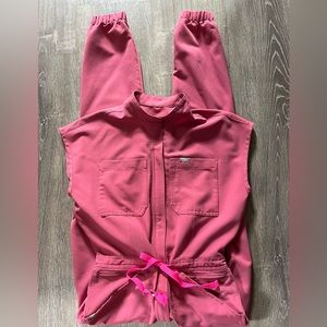 Figs scrubs Rafaela Cargo Jumpsuit QUARTZ BCA XS